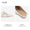 heelz设计师手工鞋履｜中国结羊皮穆勒鞋2cm 商品缩略图3