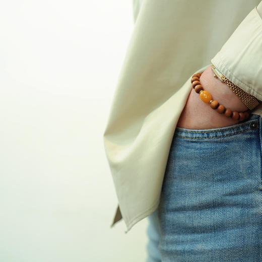 老山檀蜜蜡转运手串 CR 商品图3