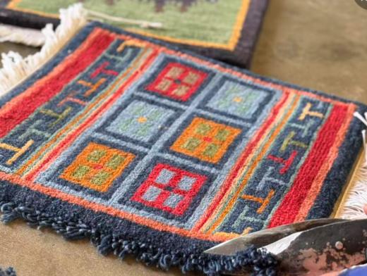 【非质量问题不退换】得幸造物×喀瓦坚羊毛毯 商品图2