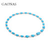 GAONAS 仙源拾翠松 臻奢贵气蓝色项链11431XB 商品缩略图1
