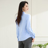 【弹力好穿】罗蒙春夏长袖衬衫女士商务正装通勤职业上班求职面试衬衣女上衣 商品缩略图3