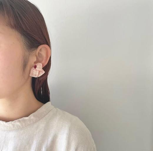 tamas2色复古繁花耳钉/耳夹 商品图0