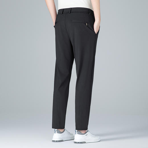 半身缘男裤 夏季商务凉感防晒5A抗菌清爽舒适休闲裤129 商品图1