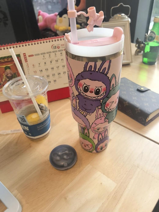 正品𝐒𝐭*⁬𝐧𝐥𝐞𝐲拉布布巨无霸保温杯礼盒 商品图5
