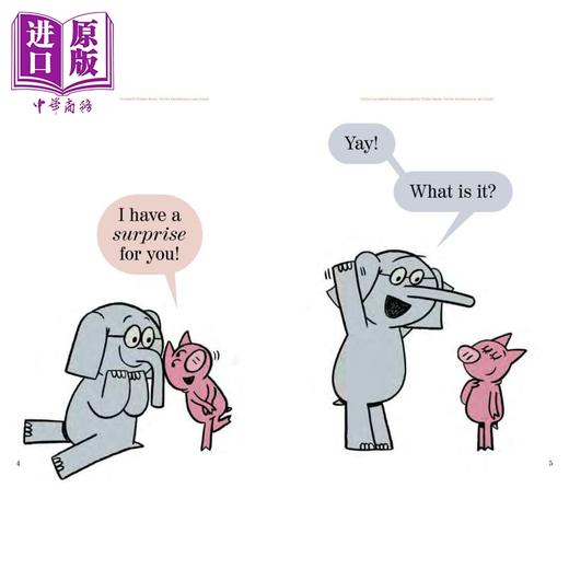【中商原版】小猪小象系列 等待真不容易 Waiting Is Not Easy 英文原版 儿童绘本 动物故事图画书 幽默友谊故事书 进口童书 商品图2