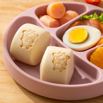 西贝莜面村酸奶云朵馒头250g 10个 酸奶和面暄软酸甜 速食儿童餐开学早餐 商品图1