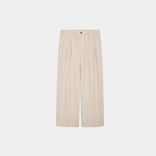 Markaware TRIPLE PLEATED TROUSERS 爱尔兰高级亚麻宽松阔腿裤 商品图4