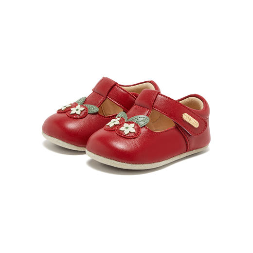 【商场同款】英氏儿童羊皮革鞋女童步前鞋新款女童鞋子 商品图4