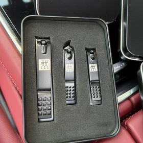 F613 双LI人不锈钢指甲剪三件套