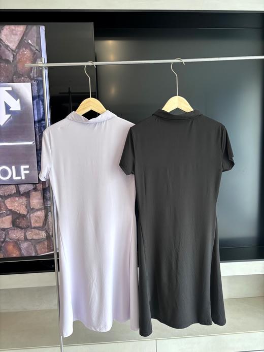 点此购买 迪桑特夏季DUALIS都市通勤女士冰丝凉感POLO领连衣裙 ggd 321111 商品图1