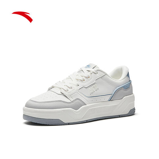 安踏C37板鞋丨软底舒适板鞋女休闲简约小白鞋滑板运动鞋122538022 商品图3