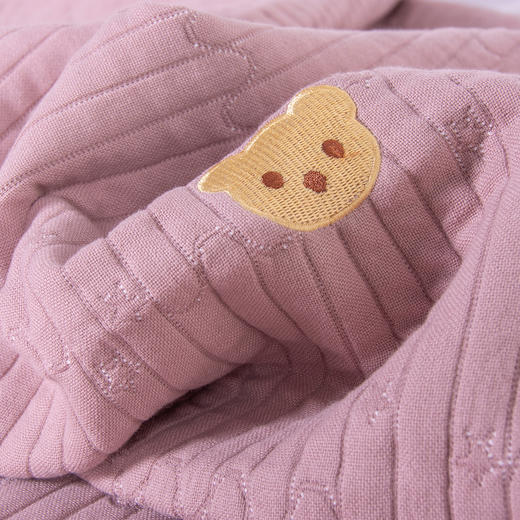 夏季必备竹棉五层纱布床盖毯（透气柔软，可铺可盖） 枕套（单拍） 商品图1