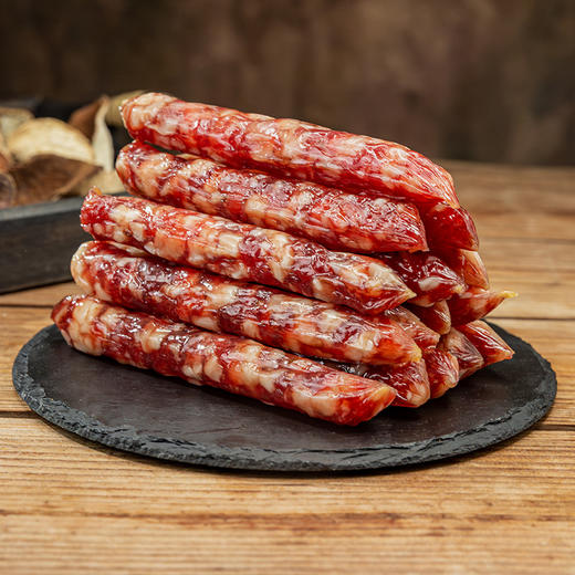 金字陈皮香肠220g新会陈皮腊肠广式咸甜风味腊味老字号特产 商品图8