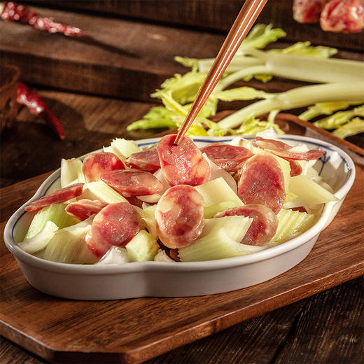 金字本味黑猪香肠240g无硝黑猪肉风干腊肠腊味特产手工传统美食 商品图2