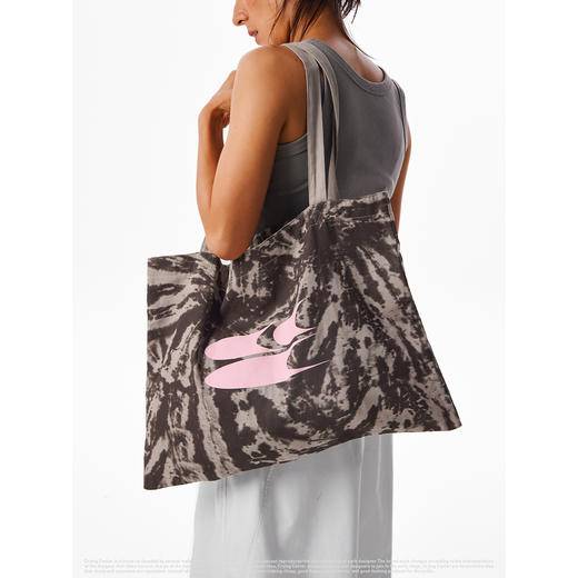 CryingCenter 扎染大容量通勤3cLOGO帆布托特环保单肩包 哭喊中心 商品图2