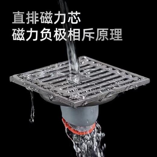 SQ：5262竹排款淋浴区地漏-枪灰 商品图1