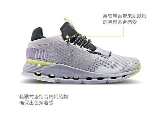 On昂跑 Cloudnova 全天候轻量减震舒适透气运动鞋 商品图5