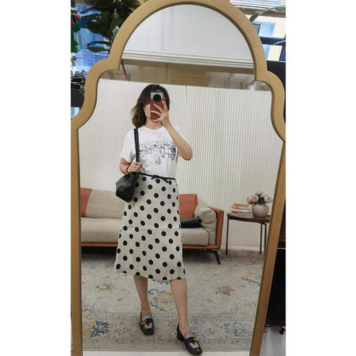 【贝拉自留款】长绒棉界天花板！ 线条人物刺绣短袖 软糯舒适 亲肤透气 立体刺绣 双针工艺 商品图4