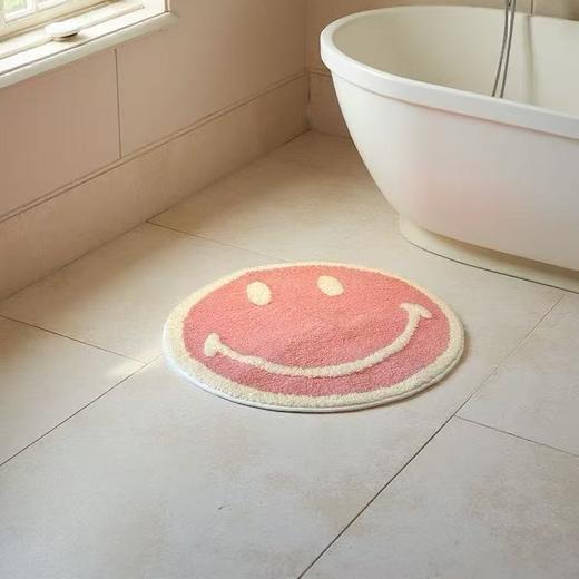 Smiley home 网球笑脸地垫超软卫生间浴室吸水速干脚垫【该商品不支持用券】 商品图7