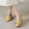 【预售5天】乐福鞋女夏季新款小单鞋通勤休闲百搭时尚小皮鞋WC&MM7106 商品缩略图2