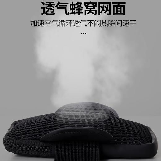 【小身材/大容量/防泼水，轻便透气薄款】跑步手机臂包 户外手机袋男女款 通用手臂带运动手机臂套 手腕包防水-QQ 商品图3