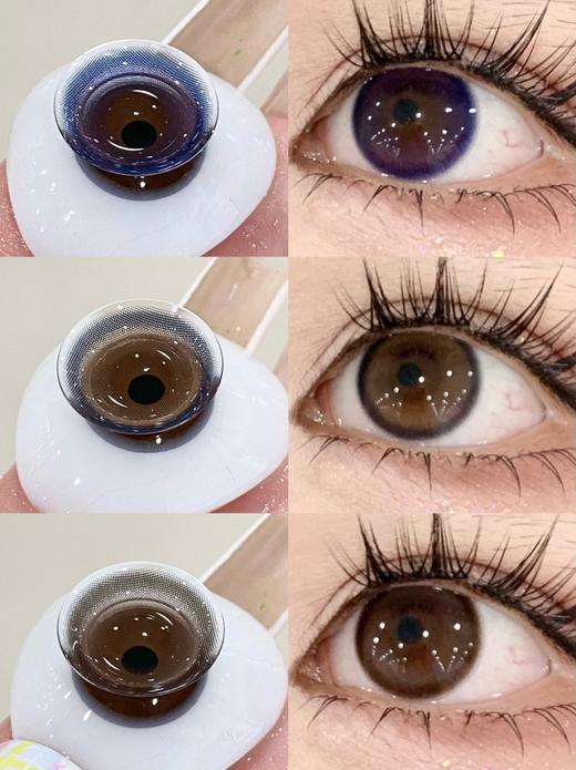 Fully Gift半年抛 · 诞生泪时&决心定时&香槟起时｜ 14.2mm白狮参考着色中等直径  韩产半年抛 商品图1