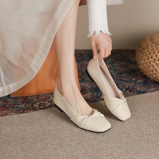 【YW】无忧购温柔鞋单鞋瓢鞋平底孕妇软底妈妈奶奶鞋2588（截单后3-5天发货） 商品图0