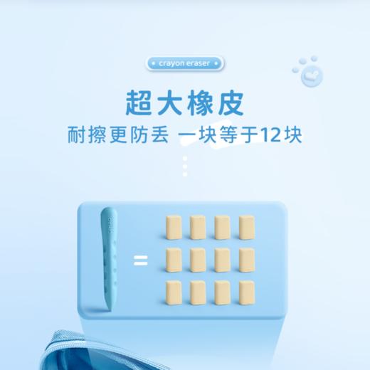 超大洞洞橡皮擦干净无痕不掉渣小学生专用橡皮创意儿童橡皮 商品图2