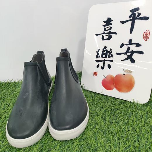 9号款〖短款〗短筒鞋胶鞋水鞋仿皮鞋款甜美时尚女款雨靴防水女男款雨鞋 商品图0