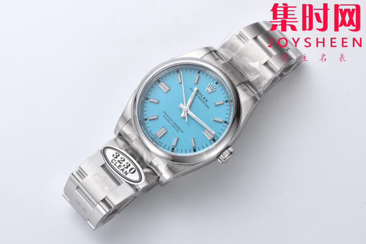 C厂劳力士蚝式恒动36系列126000 C厂恒动36mm 蒂芙尼蓝 C恒动36 板链 3230机 904L钢 中性腕表 商品图1