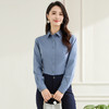 【弹力易打理】罗蒙春秋长袖衬衫女士通勤百搭商务正装职业上班工装衬衣女 商品缩略图10