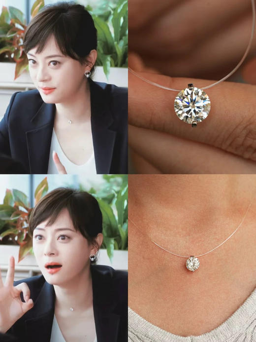 【人鱼之泪锁骨链】s925纯银的金属配件，适配多种穿搭场景-CC G1431 商品图10