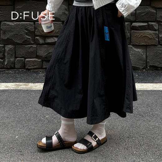 Dfuse迪芙斯2025夏季新款复古拖鞋布洛克勃肯鞋双条带凉拖女鞋DFD2110055 商品图1