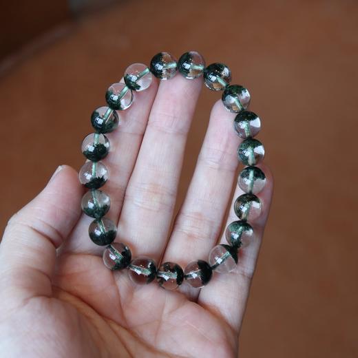 绿幽灵聚宝盆单圈手串 CR 商品图2