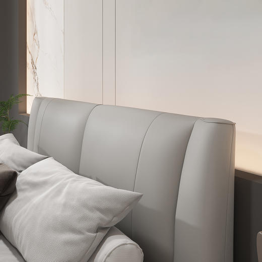 顾家家居整装现代简约 皮艺软床KZ.B1083PQ4&KZ.M9332.H17 - 储物魔方&安睡之星 商品图9