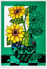 《花瓶里的向日葵》夏天花朵线描艺术大师梵高【自动发货：下单后，点击手机短信中收到的链接，即可获取文件下载的链接；如有任何问题，可添加客服微信hm33268获得帮助】 商品缩略图1