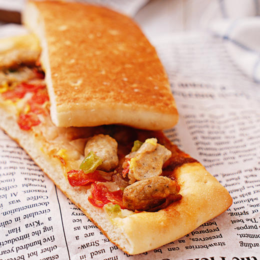 【7天早餐不重样】大希地金鸡独立帕尼尼+培根帕尼尼+牛到飞起帕尼尼+蒸饺200g+海鲜披萨100g+牛肉烧烤披萨100g+汤包250g+玉米粒100g★ 商品图2