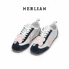 HERLIAN 2025年夏季新品女士丝绒蛋糕拼色圆头运动女鞋 商品缩略图0