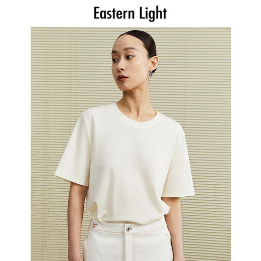 Eastern Light/乙来 三醋酸圆领短袖T恤 商品图3