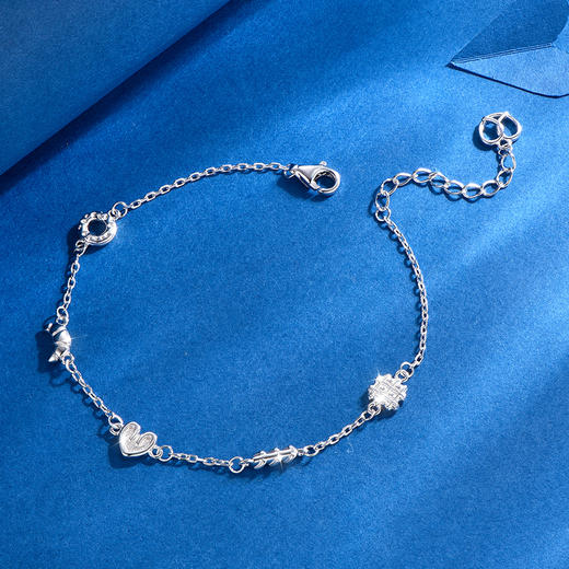 卡蒂罗/KADER 面包星球手链 可爱萌趣甜甜圈蝴蝶酥烘焙魔法可调节拼接链 趣味美食甜品诱惑梦幻吸睛手饰 商品图6