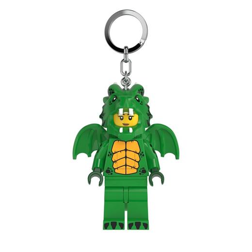 乐高 人物系列 绿龙装女孩 发光钥匙扣 商品图0