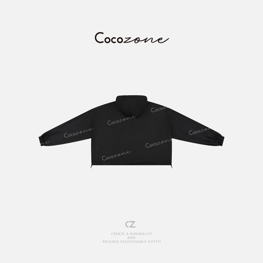 COCO ZONE 刘一一连帽拉链简约经典轻薄款女式运动外套ACD2A0553 商品图1
