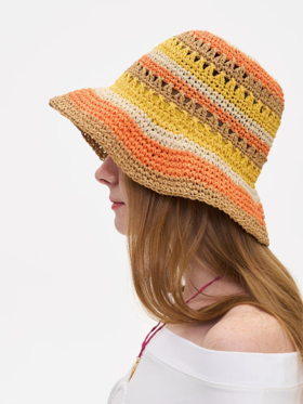 local tag/It25ssk31/拉菲草手工编织度假帽