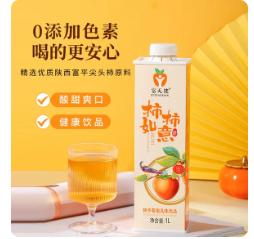 柿子葛根风味饮品1L 商品图0