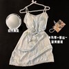 【冰丝带胸垫吊带套装】睡衣女夏季睡裙 吊带短裤新款性感家居服  商品缩略图13