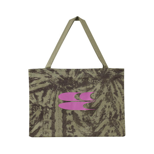 CryingCenter 扎染大容量通勤3cLOGO帆布托特环保单肩包 哭喊中心 商品图5