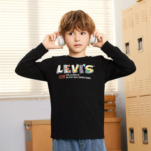 LEVIS 秋 大童小童 儿童童装T恤 LVB-LS-P802 商品图1