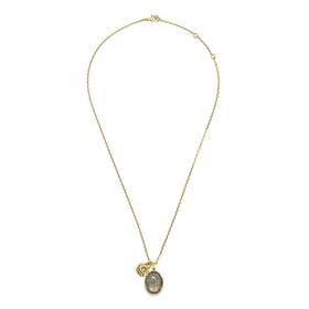 北京仓｜Goossens Paris-Talisman Cabochons-牛仔蓝宝石 项链［法国设计师］