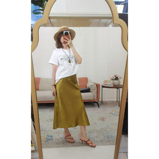 【贝拉自留款】长绒棉界天花板！ 线条人物刺绣短袖 软糯舒适 亲肤透气 立体刺绣 双针工艺 商品图8