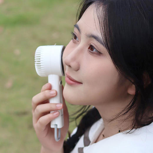 夏季清凉必备！【戈尔斯诺】 半导体制冷手提风扇 GS-D904-1白色、蓝色-两色可选-FN 商品图7